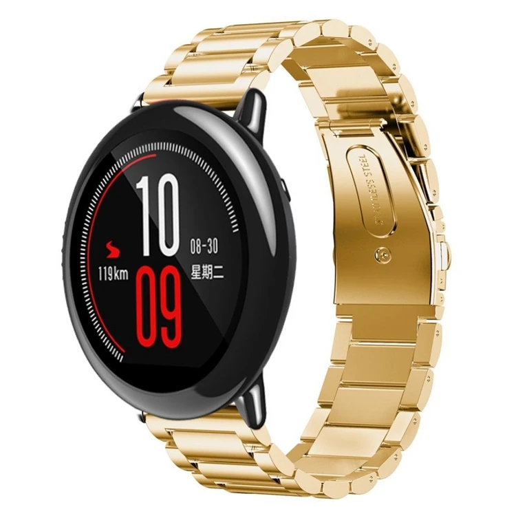 Для Xiaomi Huami Amazfit Stratos 2 2 S 3/pace металлический ремешок 22 мм ремешок для часов Amazfit GTR 47 мм ремешок для huawei Watch GT GT2 сталь
