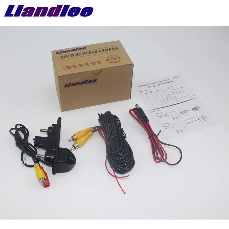 LiandLee ручка багажника автомобиля заднего вида парковочная камера для Skoda Yeti 5L 2009 ~