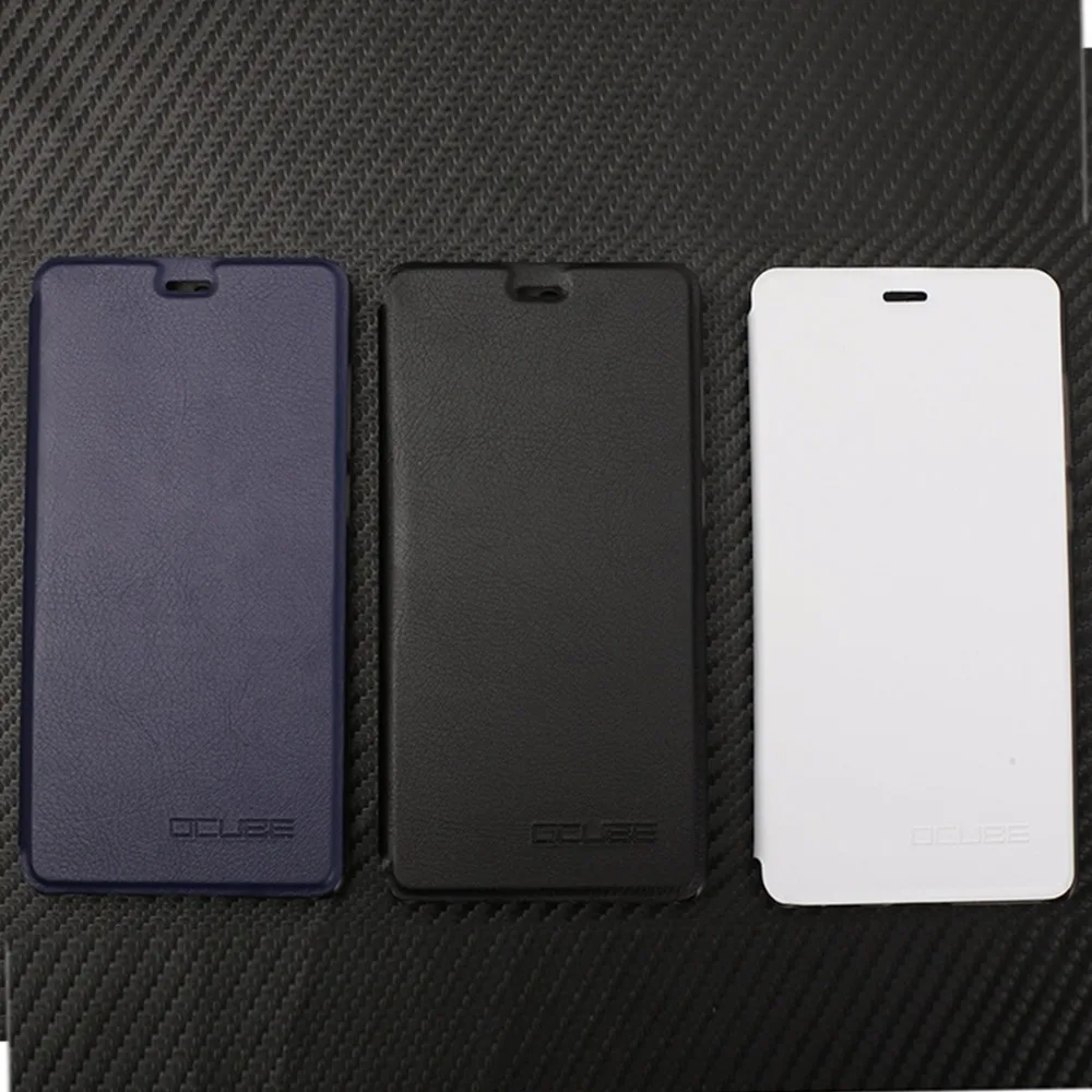 Чехол Ocube LEAGOO T5 защитный чехол горизонтальная текстура кожаный с откидной