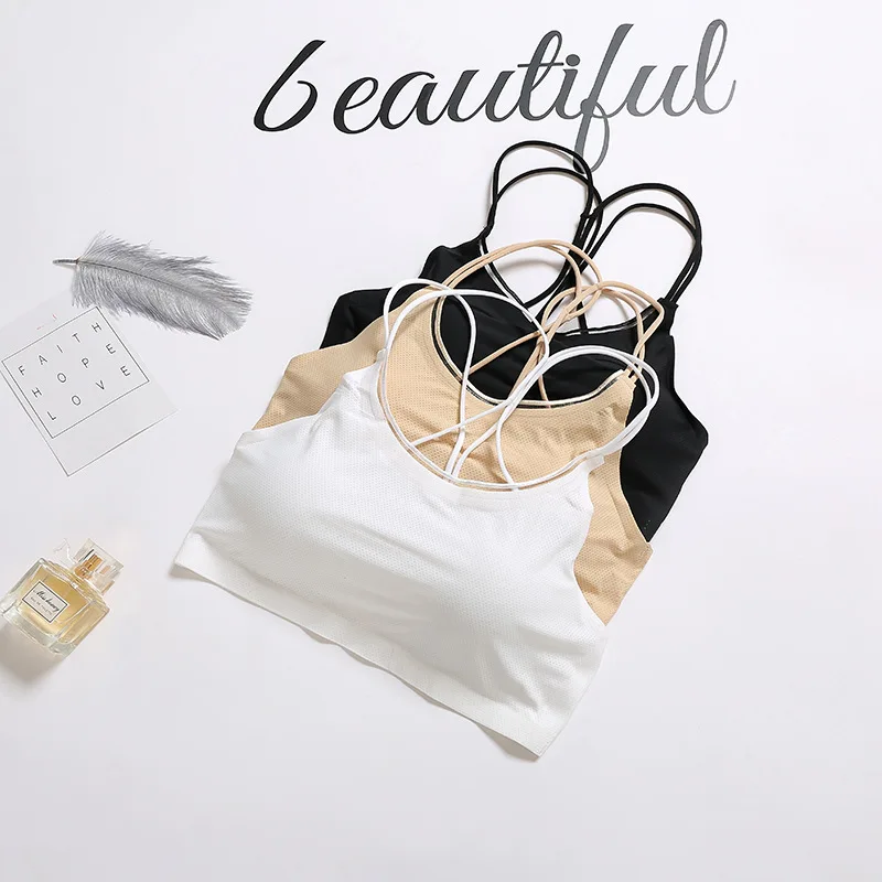 Короткий абзац без следов косточек красивый топ с открытой спиной нижнее белье