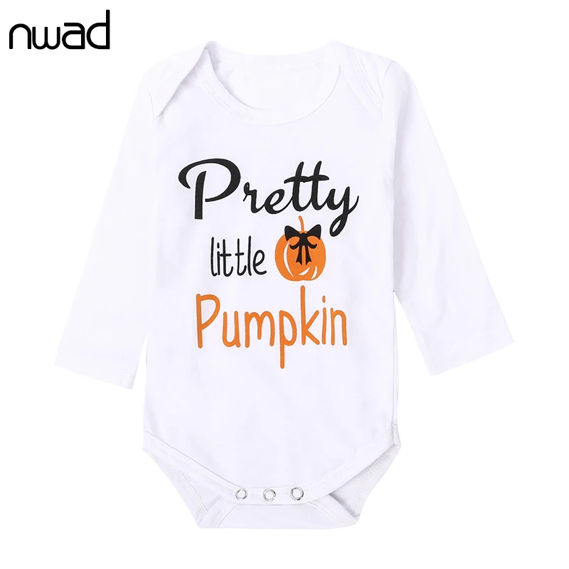 NWAD Хэллоуин комплект детской одежды хлопок Длинные рукава Одежда для маленького