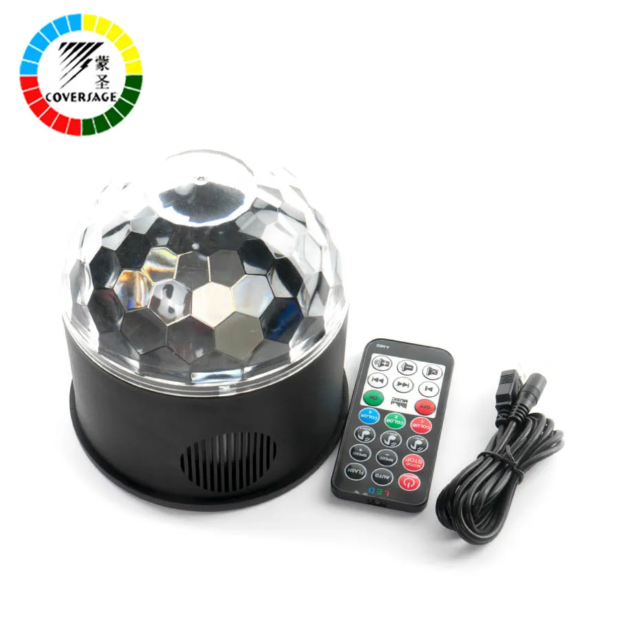 

Coversage Led диско вечерние свет этапа клуб USB DJ лазерного Bluetooth музыку Динамик с пульта дистанционного управления Мини RGB лампа проектора