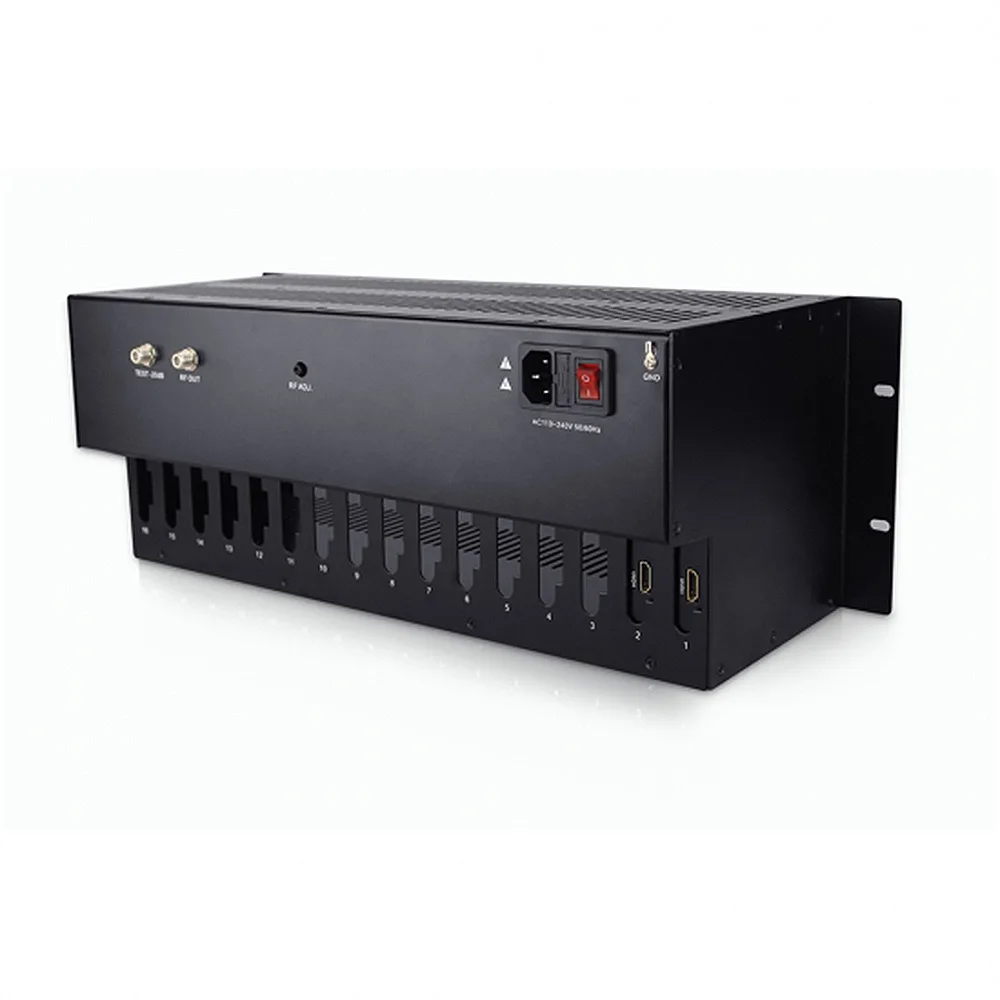Универсальный разъема PCI Express x16 шасси для DVB C/T ISDB T ATSC модулятор встроенный РЧ