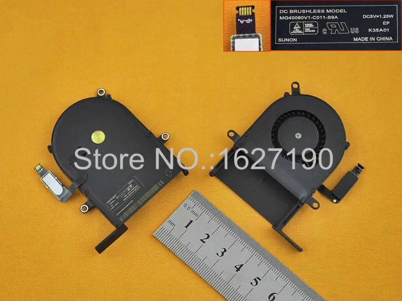 Новый ноутбук вентилятор охлаждения для Apple Macbook Pro retina 13 &quotA1425 2012 (правая сторона)