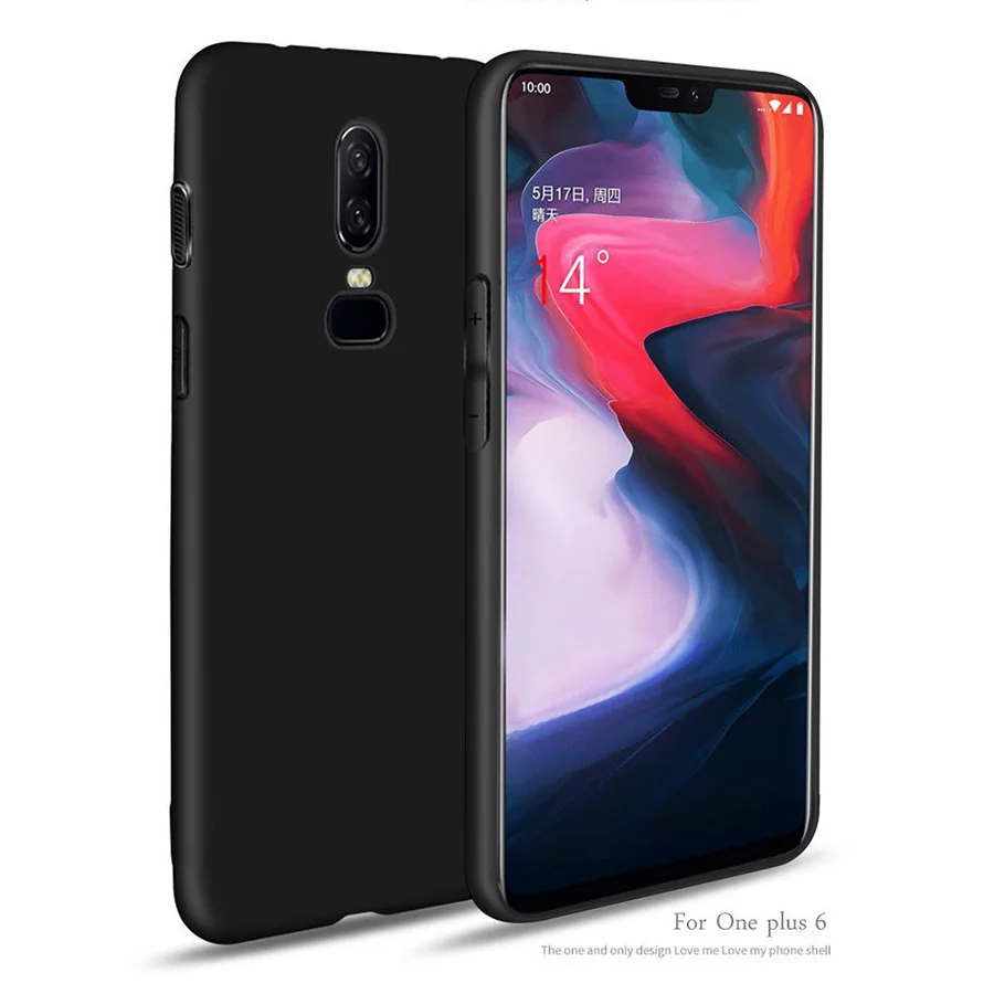 Мягкий матовый чехол из ТПУ для One Plus 6T 5 T 6 1 + Чехол OnePlus Coque принципиально |