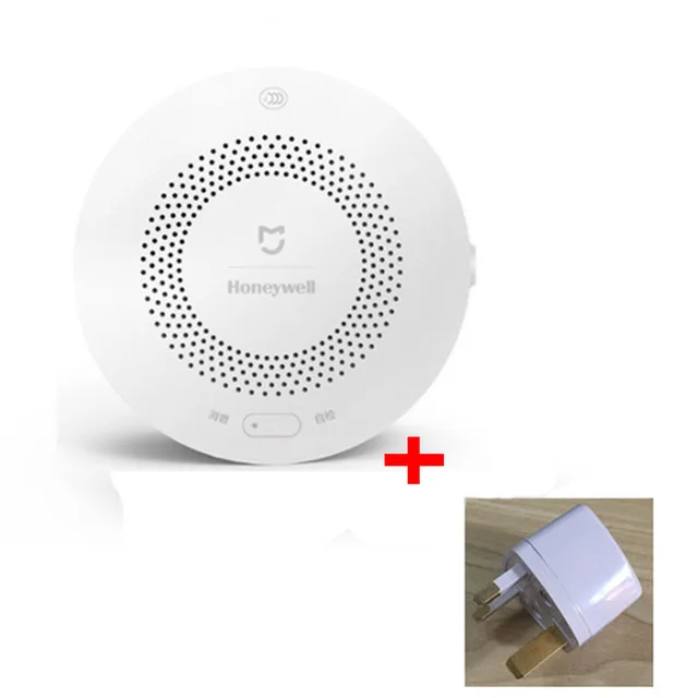Add UK Plug Xiaomi Mijia сканер штрих-кода Honeywell умная сигнализация утечки газа CH4 мониторинг газа потолка и настенные Mihome приложение Дистанционное Управление - Цвет: Add UK Plug
