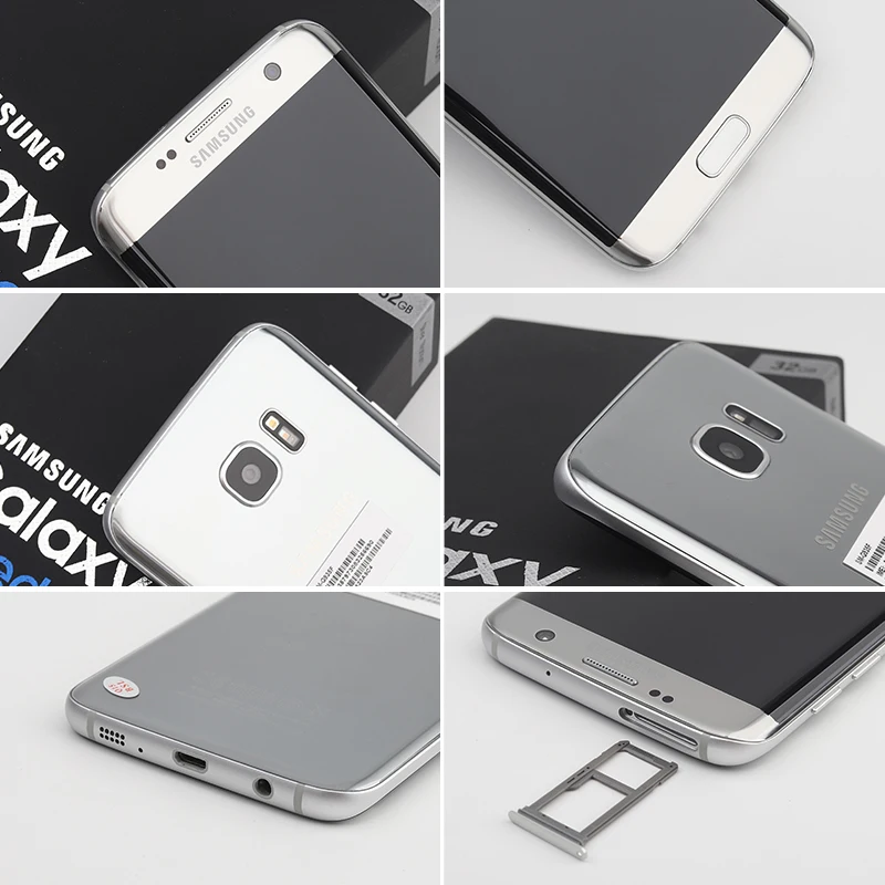 3 дня прибытия Оригинальный разблокированный Samsung Galaxy S7 Edge G935F 4G LTE смартфон 5