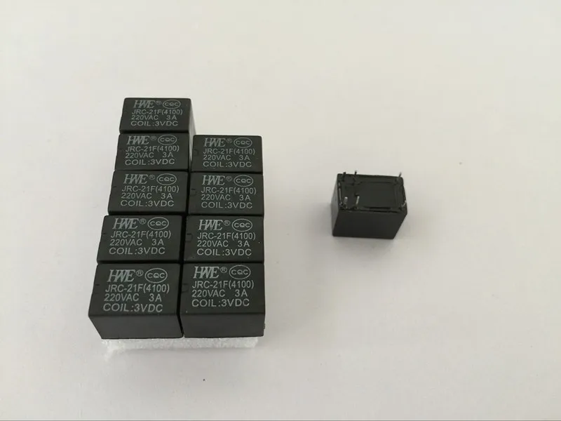 10 шт. миниатюрное реле PCB 6 контактов Мини DC 3 в 5 9 12 В 24 JRC 21F 4100|miniature pcb relay|mini relaypcb relay