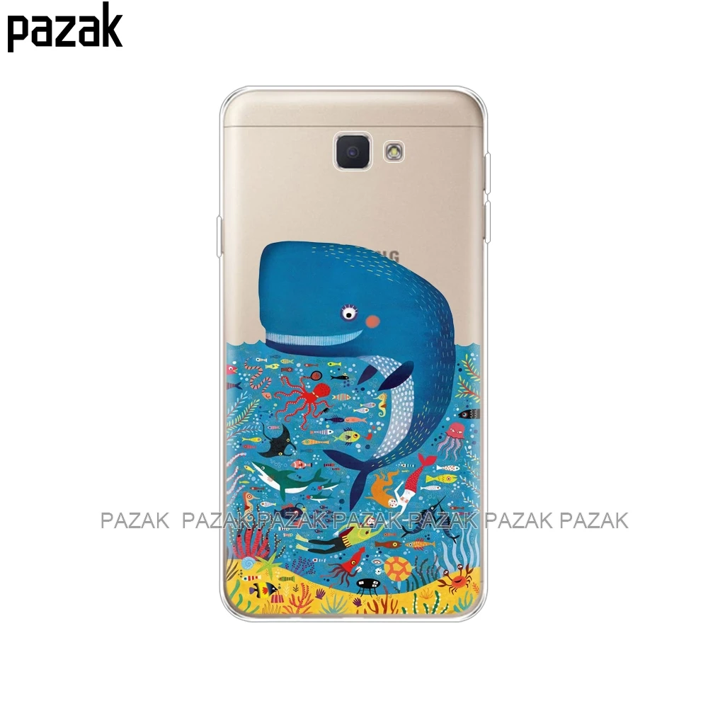 Силиконовый чехол для Samsung Galaxy J5 Prime G570F On5 2016 телефона Мягкий защитный из ТПУ с