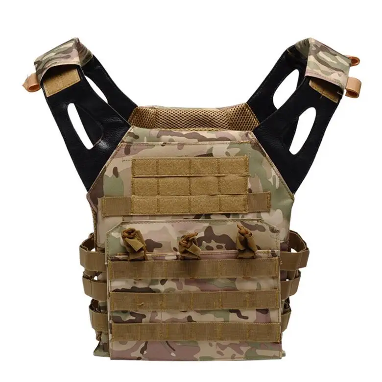 CP Мужские солдатские военные тактические жилеты специальные Ops MOLLE армейская жилетка Быстрый ход страйкбол пейнтбол камуфляж жилет - Цвет: CP