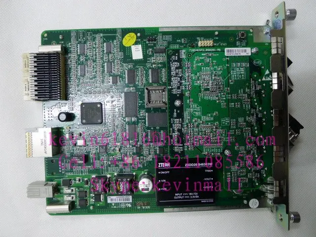 Z TE 4 ports uplink board GUFQ with 2 or SFP modules / without 1.25G card from C300 OLT | Мобильные телефоны и аксессуары