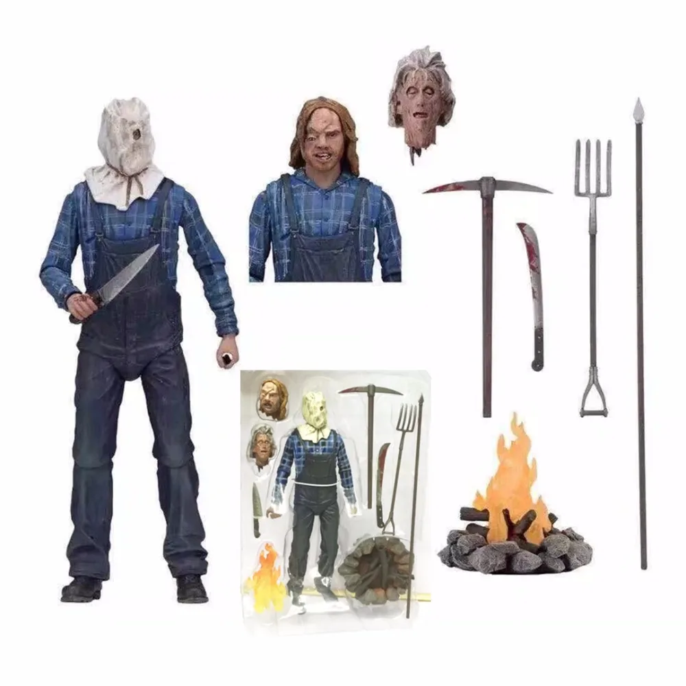 NECA пятница часть 2 Джейсон ПВХ экшн фигурка модель игрушка для рождественского