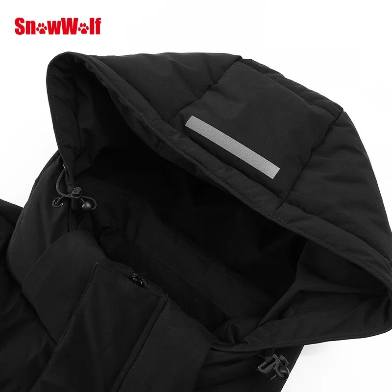 Мужская зимняя одежда SNOWWOLF для рыбалки уличная хлопковая куртка с инфракрасным