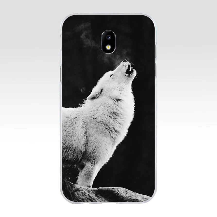 Мягкий Силиконовый ТПУ чехол 117SD Snow Wolf для телефона Samsung j3 j5 j7 2015 2016 17 j2 prime j6 Plus