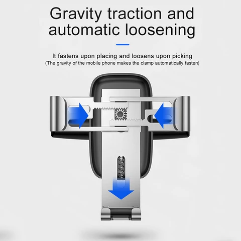 Автомобильный держатель для телефона Baseus с CD-слотом, Гравитационный Автомобильный держатель для телефона в автомобиле для iPhone, Samsung, Xiaomi, автомобильная подставка для мобильного телефона
