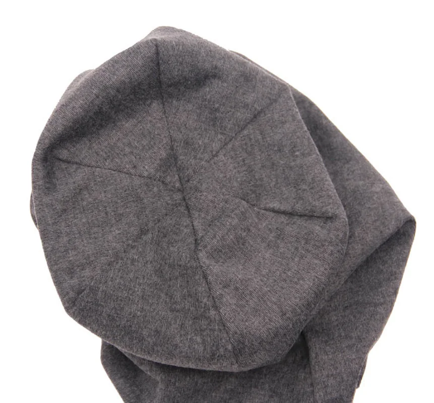 Зимние шапки осень Gorros 20 цветов женская шапка бини Женская хлопковая однотонная