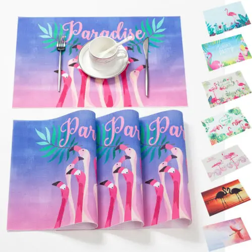 1 шт. полосатые салфетки из ПВХ обеденный стол коврик для обеда тарелки еды