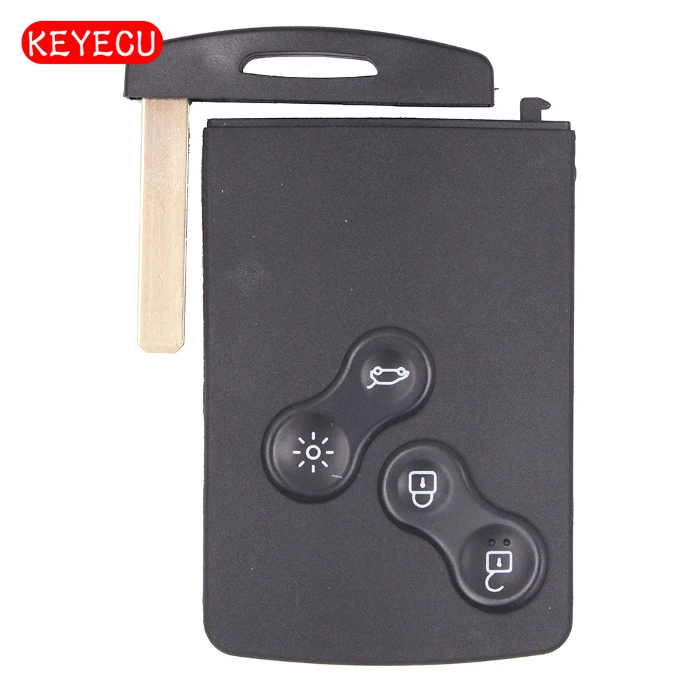 Новый телефон Keyecu 433 МГц PCF7952 для Renault Megane III 2009-2013 с безключевым управлением |