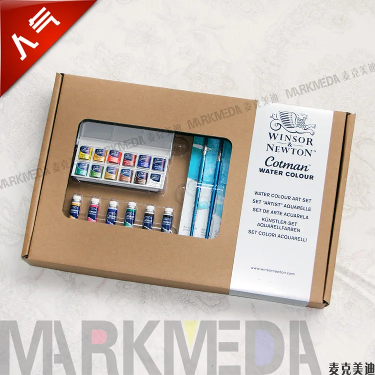 Winsor& Newton Cotman senior акварельный пигмент костюм профессиональный пигмент художника