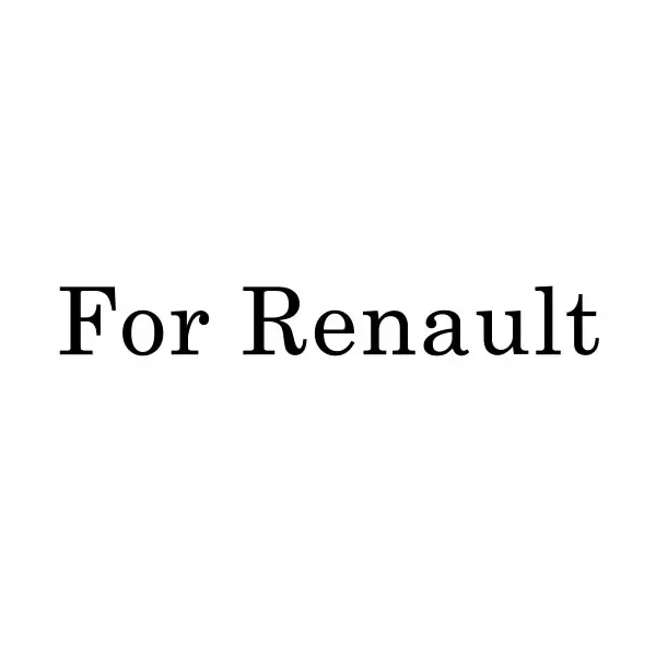 1pcs Car Logo Keyrings Auto Metal Key chain Key Ring For RENAULT FIAT JEEP MG SEAT - Название цвета: 1pcs