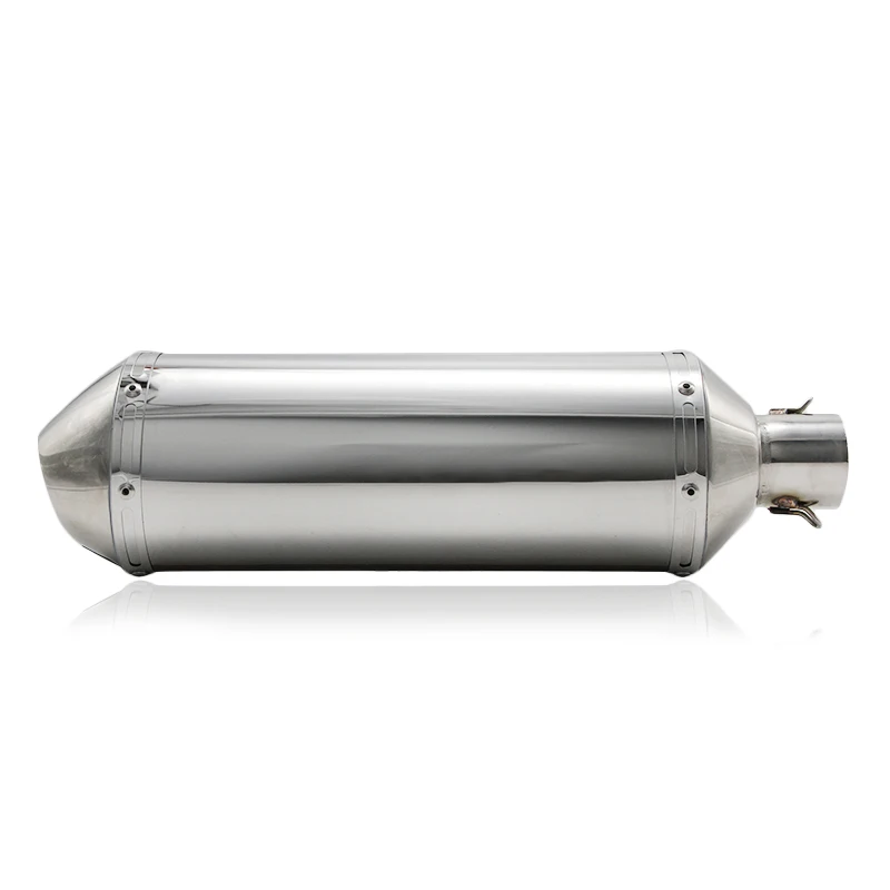 B ZS Racing нержавеющая сталь Универсальный Akrapovic мотоцикл модифицированный выхлопной цвет Глушитель Трубы CB400/600 CBR Z750 Z1000 GSXR R1 R6 - Цвет: B