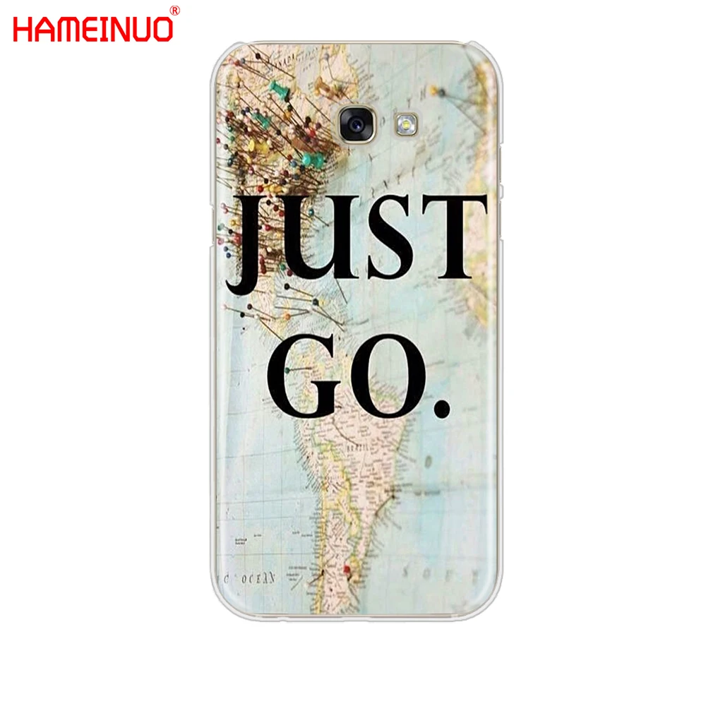 HAMEINUO карты мира планы путешествий чехол для мобильного телефона Samsung Galaxy A3 A310 A5 A510