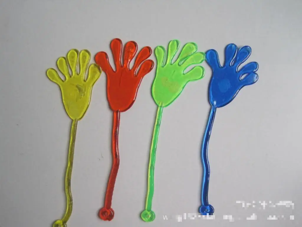 100 шт./лот классические игрушки липкие руки детская игрушка акция подарок для