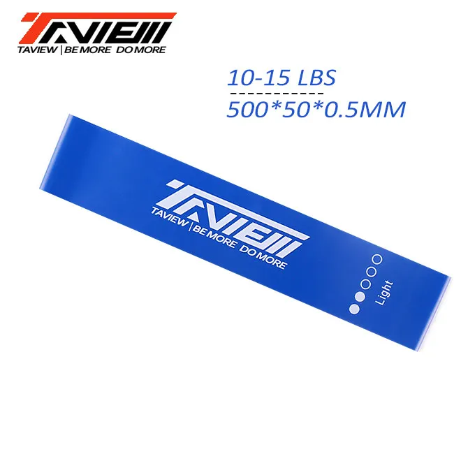 Resistance Bands Women Men Crossfit Fitness Rubber Loops Yoga Gym Strength Workout Expander Arm Leg Sport Exercise Training Band - Цвет: Синий
