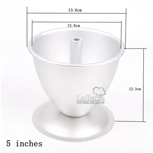 5 inches 5 6 7 8 дюймов принцесса кукла девушка юбка платье полые торт плесень алюминиевая выпечка плесень торт Оловянная кастрюля с подставкой куклы-сюрпризы - Цвет: 5 inches