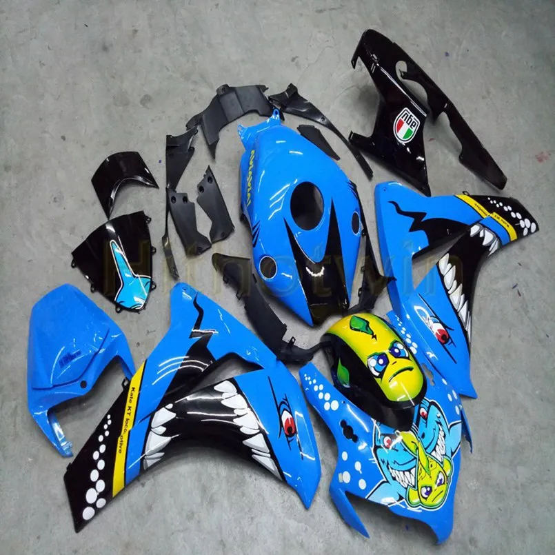 Custom motorcycle article for CBR1000RR 2008 2009 2010 2011 CBR 1000 RR Fairings+Botls+Injection mold silver M2 | Автомобили и