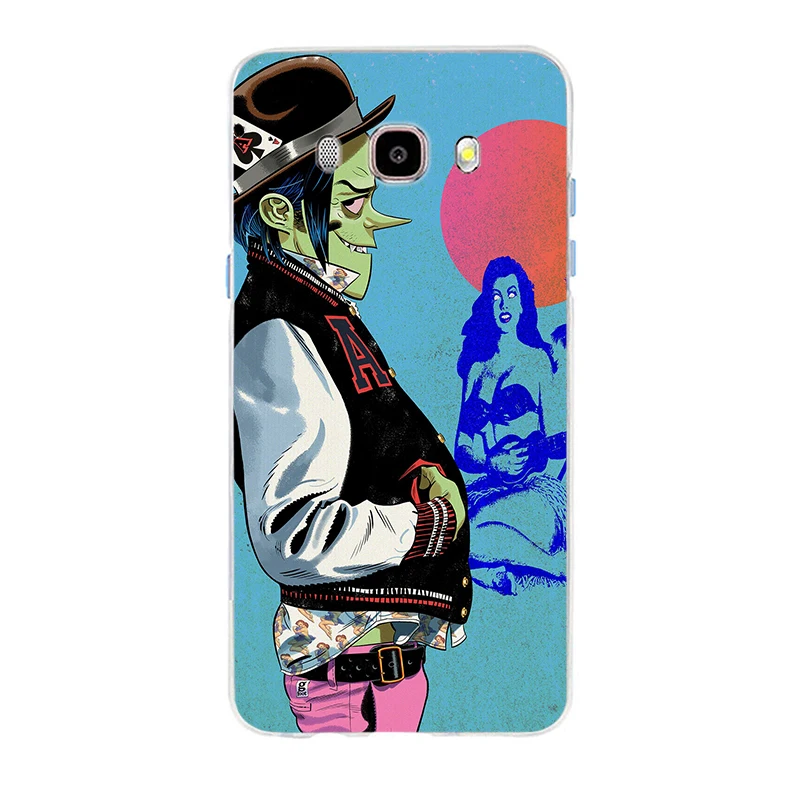 Gorillaz высококачественный Мягкий Силиконовый ТПУ чехол для телефона Samsung Galaxy S6 S6edge