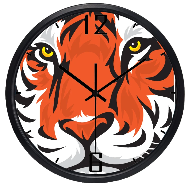 Высококачественные детские спальные яркие настенные часы шикарные большие