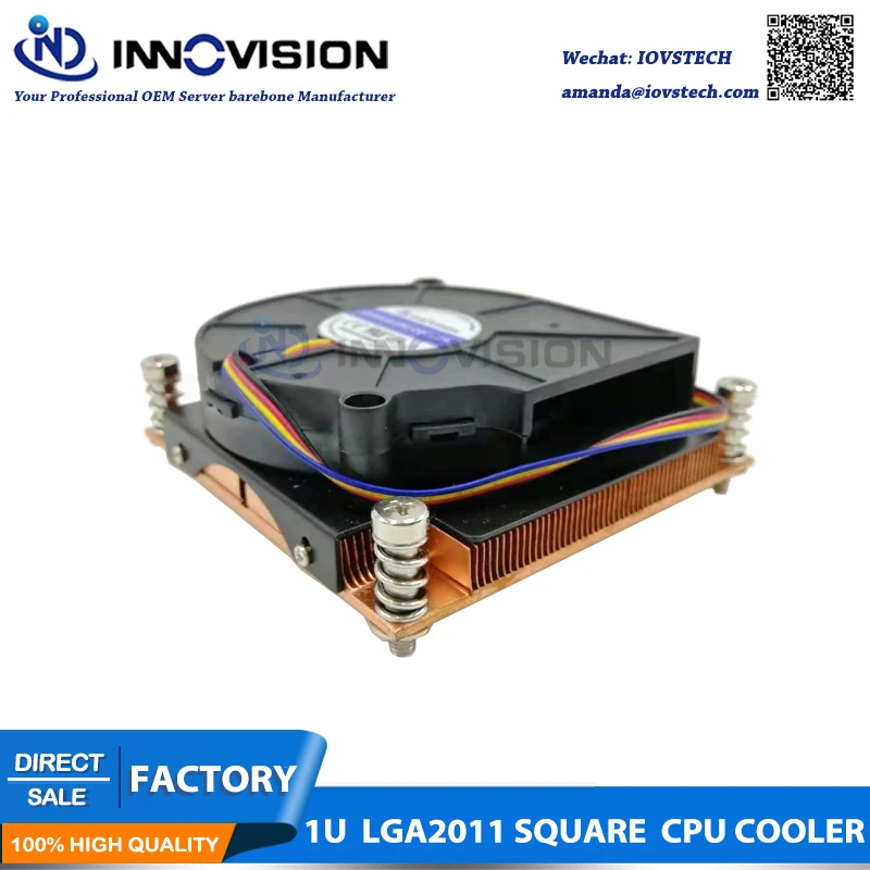 Радиатор ЦП для сервера 1u разъем LGA 2011 квадратная форма R3 кулер ЦП|cpu heatsink|server