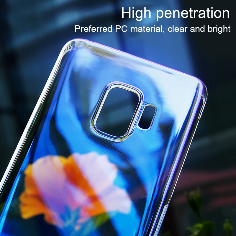 RZP жесткий чехол для телефона Samsung Galaxy S8 S9 Plus Note8 Note9 PC задняя крышка бампер на SAMSUNG 9