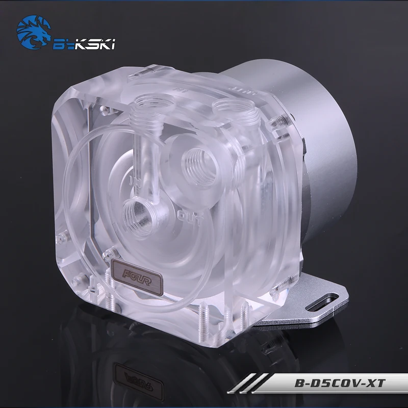 Bykski B-D5COV-XT D5 крышка насоса/топ комплект, броня, высокая производительность, бесшумный, для D5 насос, заменить оригинальную крышку/Топ