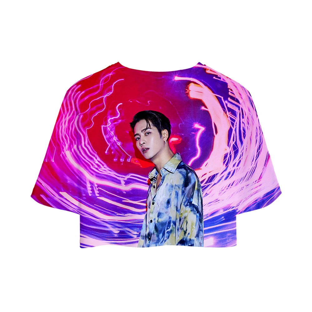 LUCKYFRIDAYF Объёмный рисунок (3D принт) KPOP GOT7 WORLD TOUR держать волчки культур для девочек