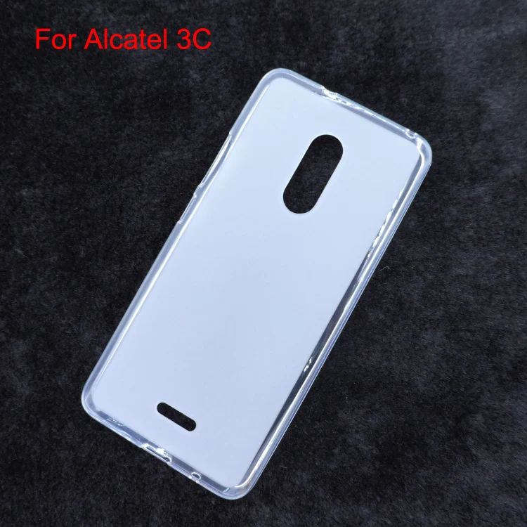 Силиконовый чехол для сотового телефона Alcatel 3C чехлы 5026 из ТПУ мягкая задняя