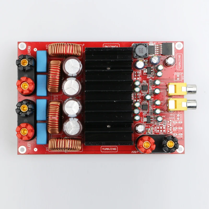 YJHIFI TAS5630 OPA1632DR аудио высокой мощности Цифровой усилитель доска класса D 2*300 Вт DC50V