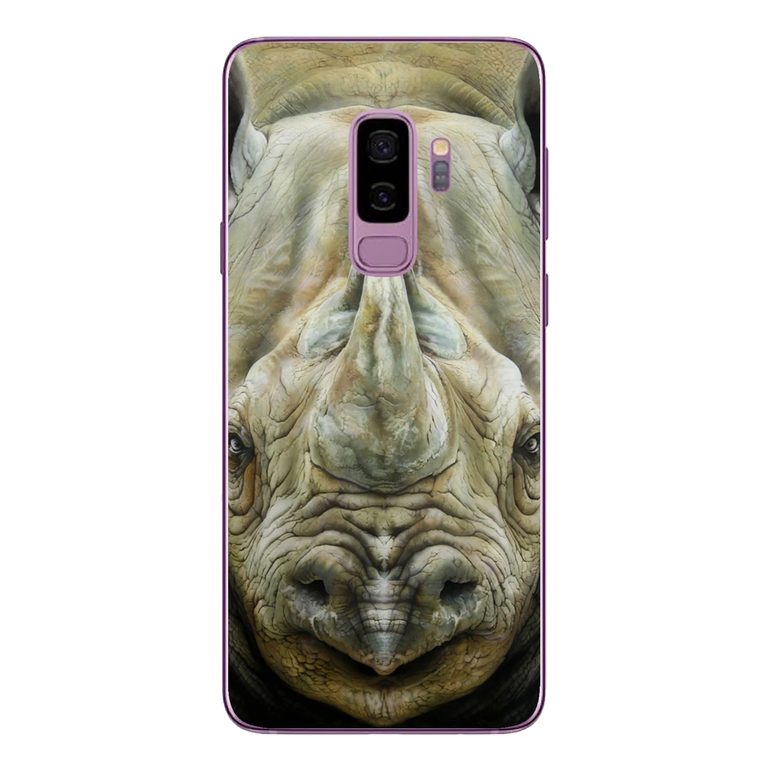 Чехол для Samsung Galaxy S9 Plus мягкий силиконовый чехол 6 2 &quotиз ТПУ с рисунком льва тигра