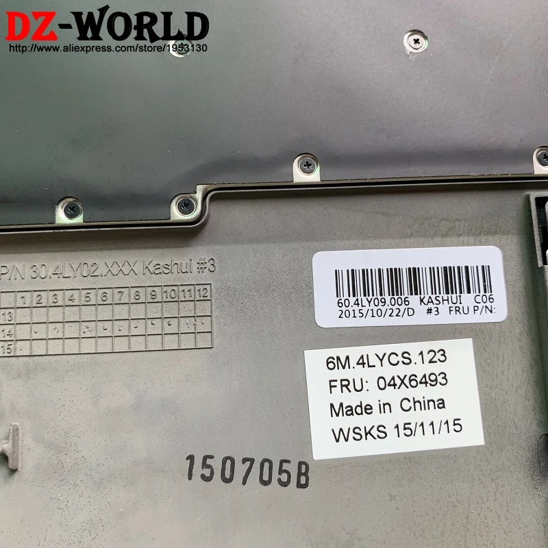Клавиатура с арабской подсветкой и сенсорной панелью для Lenovo Thinkpad X1 Carbon 2nd 20A7 20A8