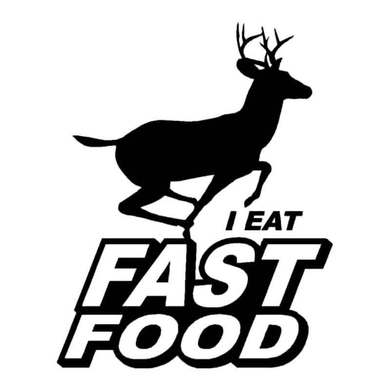 11 см * 13 8 I Eat Fast Food модная Автомобильная наклейка виниловая фотография|sticker vinyl|car