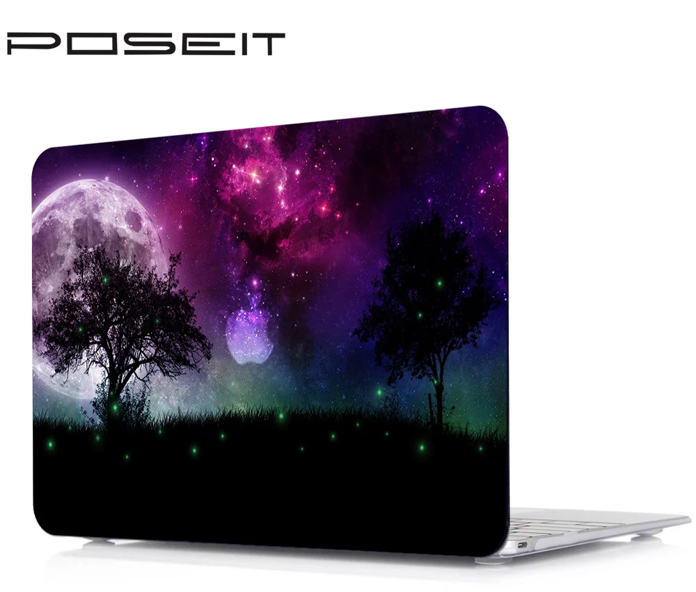 Жесткий чехол для ноутбука + с клавиатурой Macbook Pro Retina 12 13 15 Air 11 дюймов Touch Bar