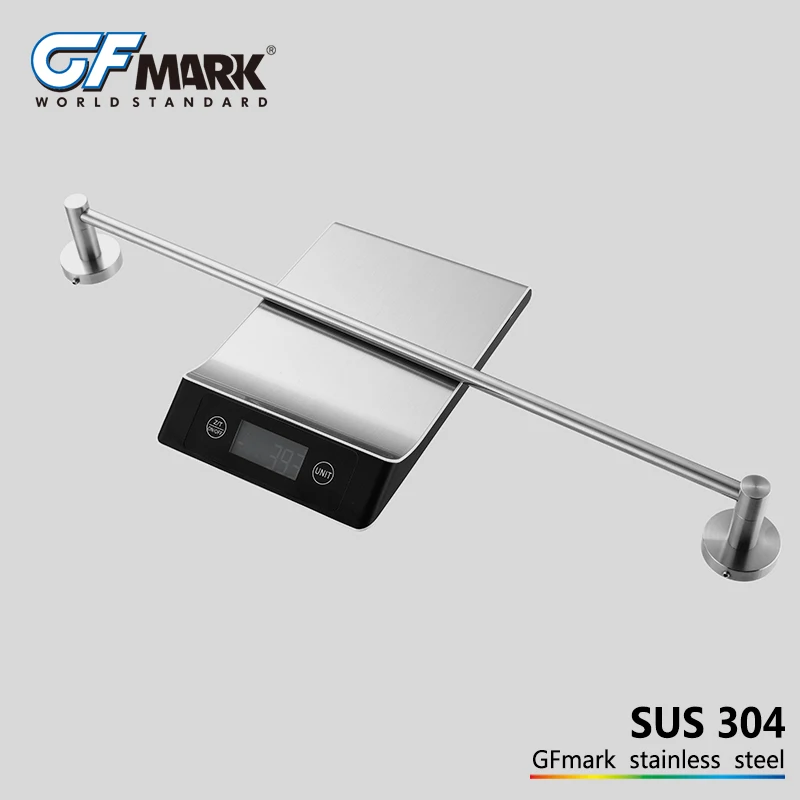 GFmark Одиночная вешалка для полотенец Современная матовая настенная ванной