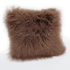 CX-D-04N роскошные подушки из натурального тибетского меха ягненка оригинальные меховые наволочки
