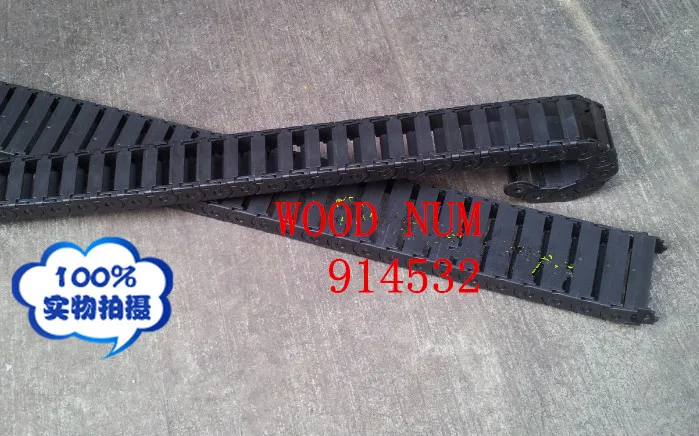 1Pcs 1meter( 40&quot) 15*25MM Cable Drag Chain Wire Carrier Towline carrier towing chain | Обустройство дома