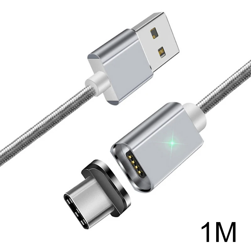 Магнитный кабель USB для быстрой зарядки кабель usb type C Магнитный кабель для зарядки данных Micro USB кабель для мобильного телефона USB шнур