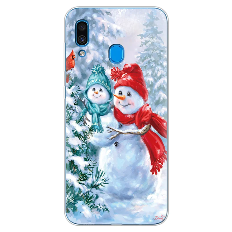 sd2xren Мягкий ТПУ Рождественский подарок чехол для samsung Galaxy A70 чехол для samsung A10 A20 A20E A30 A60 A70 A40 A50 силиконовый чехол - Цвет: sd2xren