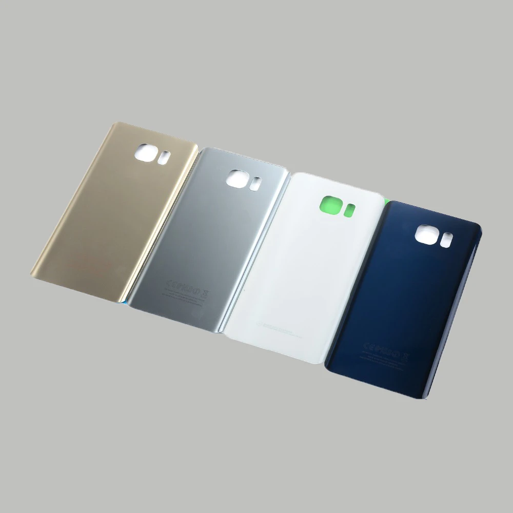 Стеклянный корпус для Samsung Galaxy Note5 Note 5 N920 N920F Крышка батарейного отсека задняя
