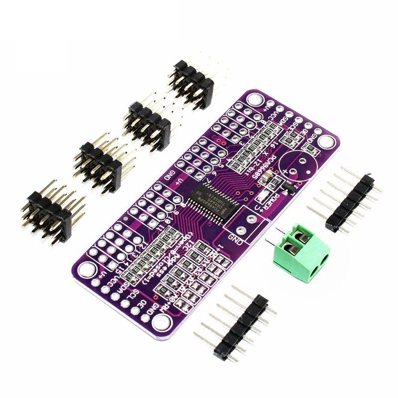 CJMCU PCA9685 16 канальный 12 бит Fm + I2C автобус ШИМ контроллер с модулем управления