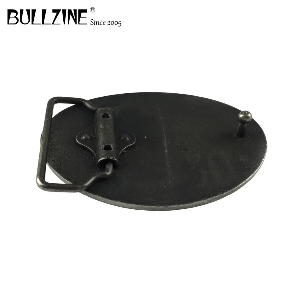 Пряжка для ремня Bullzine в виде дикого кабана ковбойском стиле подарок джинсов с